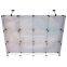 8ft Portable Aluminum frames tension fabric foldable pop up wall Banner display Stand