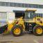 2ton industrial compact wheel loader ZL20F with famous engine optional