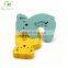 Kid welcome silicone rubber  door stopper buffer for child security