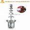 Stainless Steel Chocolate Spray Machine Chocolate Tempering Fountain Machine