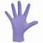 Blue vinyl glove for food processing with Powdered and Powder Free
