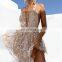 LAITE D2139 women sleeveless sequin party club dress V-Neck Backless Sexy Dress birthday dress for women