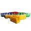 Funny Sport Games Colorful Inflatable Rodeo Rotate Obstacle Course With Machine for Commercial Events and Match,party