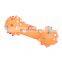 Wholesale Custom Eco friendly Safety Vinyl Pet Toys Dumbbell Style Dog Chew Ball Toys