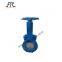 Handle Wheel Manual wafer type WCB Industrial Knife Gate Valve