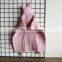 Fashion Lovely Animal Rabbit Organic Cotton Muslin Baby Comforter Toy