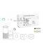Zigbee 2.4g WIFI Controller for RGBW Led Strip Light