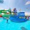 Aqua Town Park Castel For Swimming Pool Customized Bounce House Water Slide