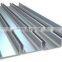 Cold formed c channel steel section sizes strut slotted c channel iron for building