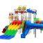 Newest design water playground water play equipment water slides prices