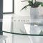 36 Inch Glass Table Top | 1/4" Thick Tempered Polished Pencil Edge | 36" No Bevel Premium Round Flat Circular Plate Glass
