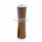 2020 natural wooden power bank 2500mah mini round wood power mobile charger portable battery