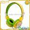 Top selling promotional stereo funky fancy fashion blinking headphones 2016