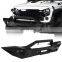 Blade Master Full Width Front Bumper w/Winch Plate & License Plate for Jeep Wrangler JK 2007-2018