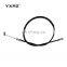 Good quality universal pull choke cable for DY-100 black color motorcycle choke cable for sale
