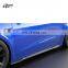 For Tesla Model Y Zeus style carbon fiber front lip spoiler side skirt rear diffuser for Model Y
