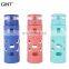 Gint Popular new design double wall water glass insulate against heat with anti-scalding silicone sleeve for outdoor