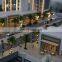 White color house model hotel building 3d model house
