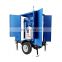 Roadworthy trailer portable vacuum insulation oil purifier