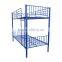 high weight capacity double adult steel bed used for military school refugee cheap bunk beds for sale