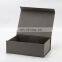 Luxury custom grey color 25pcs magnetic closure shirt packaging box with logo printing