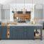 Modern design contemporary industrial shaker style complete set kitchen cabinet