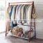 Wooden Portable  Bedroom Clothes Rack