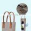 Wholesale Reusable Christmas Custom Logo Cooler Gift Picnic Wine Bottle Bag Handle