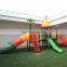 Kids outdoor playground used commercial playground equipment sale