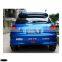 ABS Primer Painted Back Rear Spoiler Lip Wing For 206 Rear Spoiler