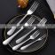 luxury stainless steel kitchen cooking spoon fork knife dinner utensils flatware party Restaurant tableware dinnerware set