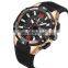 Megir 2161G Trend Relogio Masculino Quartz Movement Silicone Chrono Luminous Waterproof Sport Men Wristwatch
