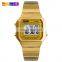 SKMEI 1377 Men Brand Watch Stainless Steel Light Display Digital Sports Mens Digital Watches In Wristwatches