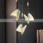 Nordic Colorful Chandeliers Pendant Modern LED Creative For Home Butterfly Pendant Light