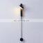 LED Indoor Wall Lamps Rotation Dimming Switch Wall Light Modern Sconce Golden Stai LED Wall Light