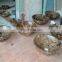 CE certificate carved granite and marble stone sink