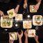 Palm Plates Disposable Biodegradable Plates Approved Disposable Biodegradable Palm Leaf Square Plat