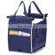 Practical OEM Supermarket Insulated Reusable and Go Shopping Trolley Cooler Bag Collapsible Grocery Tote Bags with Handles
