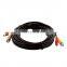75Ohm micro rg59 2-in-1 Video Power Cable, BNC Extension Surveillance Camera Cables for Video Security Systems