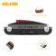 Factory direct multifunctional combination tools outdoor cycling maintenance tools with LED flashlight