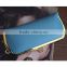 Stock Wholesale 7Colors Available Lichi PU Leather Snap Lock Chinese Style Wallet Women