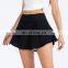 Summer New Tennis Yoga Sports Mini Skirt With Side Pocket Shorts Skirt Women Gym Outdoor Running Golf Fitness Wear Clothes