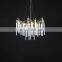 Hot Selling Modern Glass Decorative Chandelier Classic Brass Crystal LED Indoor for Living Room
