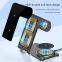 Aluminium Alloy Wireless Charger 3 In 1 Wireless Charging Station For Iphone
