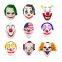 Zombie Clown Masks Scary Teeth Tongue Design Halloween Cosplay Party Horror Props for Decor