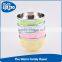 Promotional round colorful plastic PP fruit bowl for noodle