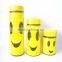 green canister set green glass jar food container
