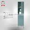 WLS new fashion design office furniture metal 2 door locker cabinet with feet