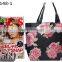 High quality tote bag style zippered lunch bags