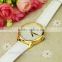 Vogue design free shipping ladies leather western wrist watches